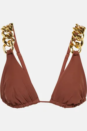 SAME Top bikini con catena