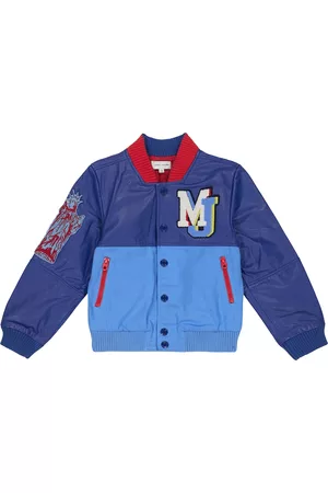 Marc Jacobs Kids Bomber con pannelli in pelle