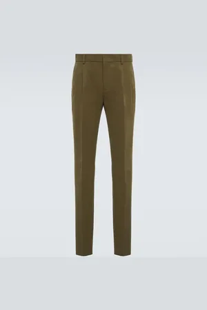 Loro Piana Pantaloni regular City in cotone