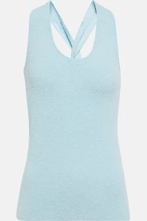 Nanushka Tank top in misto cotone a coste