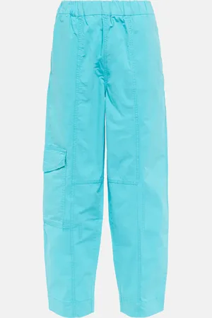 Ganni Pantaloni in misto cotone