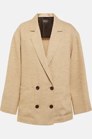 Loro Piana Giacca in lino, cashmere e seta