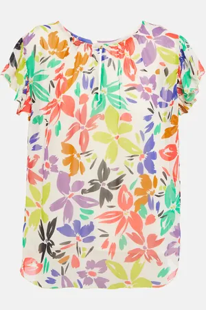 Velvet Top Lucia con stampa