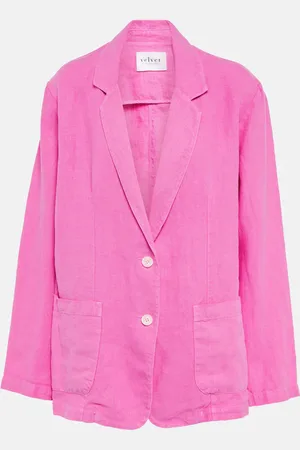 Velvet Blazer Cassie in lino