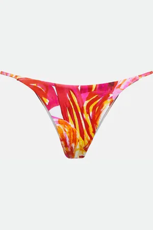 Louisa Ballou Slip bikini Mini Ring con stampa