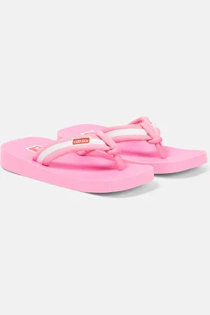 Kenzo Sandali infradito a righe con logo