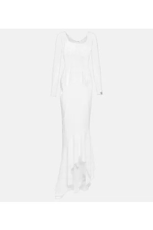 Dolce & Gabbana Donna Vestiti in seta eleganti - X Kim - Abito lungo in georgette di misto seta