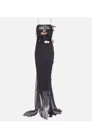 Dolce & Gabbana Donna Vestiti in seta eleganti - X Kim - Abito lungo in seta
