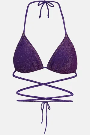 Reina Olga Top bikini a triangolo Miami in Lurex®