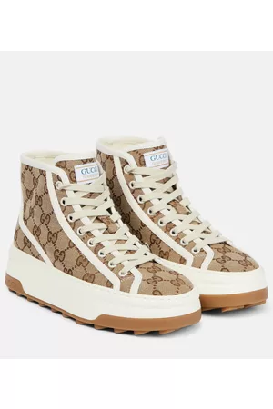 Gucci Donna Sneakers alte - Sneakers in canvas GG