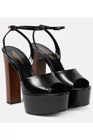 Saint Laurent Donna Sandali con plateau - Sandali con plateau Jodie 95 in pelle