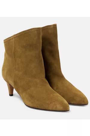 Isabel Marant Donna Stivali con pelliccia - Stivaletti Dripi in suede