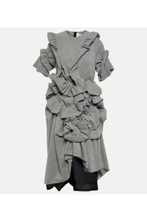 NOIR KEI NINOMIYA Donna Vestiti in tweed - Miniabito in tweed di lana