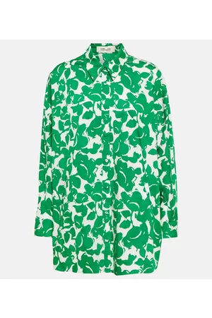 Diane von Furstenberg Donna Camicie - Camicia in cotone con stampa