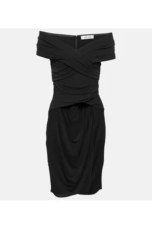 Diane von Furstenberg Donna Vestiti di maglina - Miniabito in jersey con scollo bardot