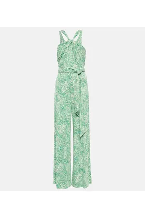 Diane von Furstenberg Donna Tute e salopette - Jumpsuit Dalila con stampa paisley
