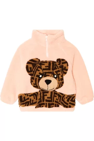 Fendi Donna Felpe in pile - Felpa FF Teddy Bear in pile