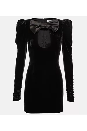 Alessandra Rich Donna Vestiti in velluto - Miniabito in velluto con cut-out