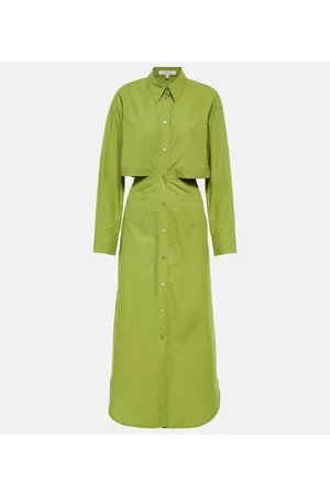 Dorothee Schumacher Donna Vestiti lunghi cut out - Abito lungo in cotone con cut-out