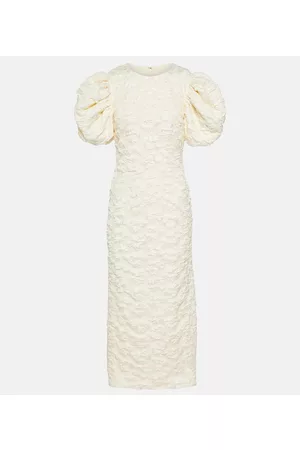 ROTATE Donna Vestiti midi - Abito midi con maniche a sbuffo