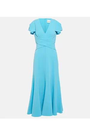 Roland Mouret Donna Vestiti midi - Abito midi a trapezio in crêpe