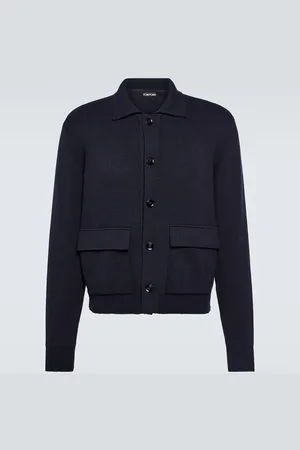 Tom Ford Cardigan in lana e seta