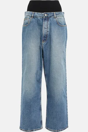 Alaïa Alaïa Jeans a gamba larga
