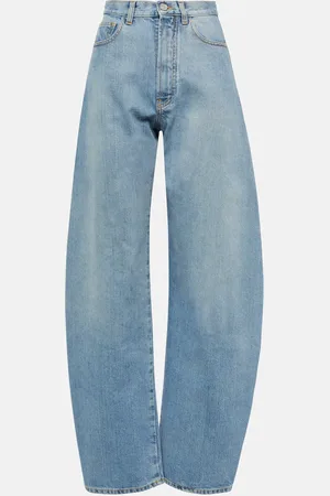 Alaïa Alaïa Jeans a gamba larga e vita alta