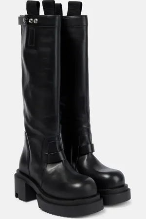 Rick Owens Stivali Pull On in pelle
