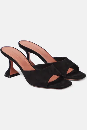 Amina Muaddi Sandali Lupita in suede