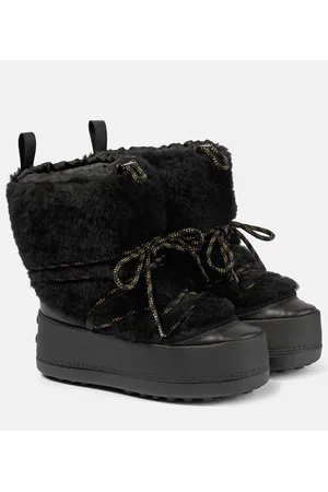 Max Mara Stivaletti doposcì con shearling