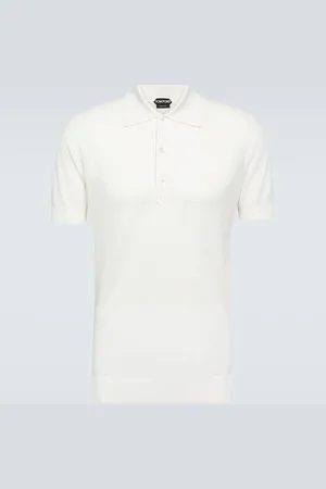 Tom Ford Polo in seta e cotone