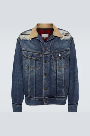 Maison Margiela Giacca di jeans distressed