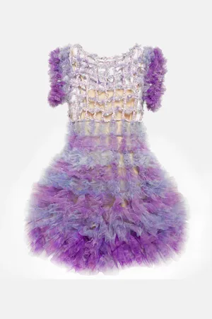 SUSAN FANG Miniabito in tulle