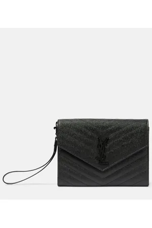Saint Laurent Clutch Cassandre in pelle matelassé