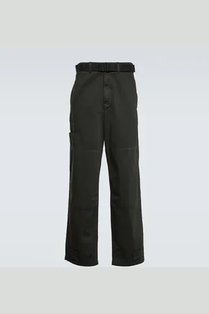 LEMAIRE Pantaloni in raso di cotone