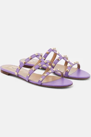 VALENTINO GARAVANI Sandali Rockstud in pelle