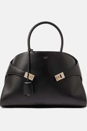 Salvatore Ferragamo Borsa Hug Medium in pelle