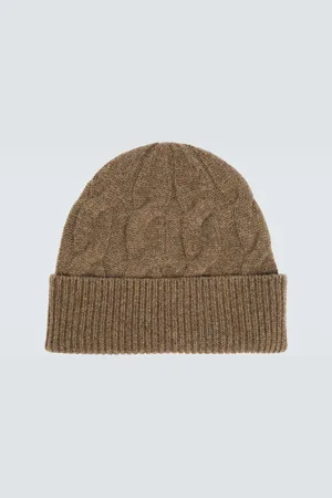 LE KASHA Berretto Abobo in cashmere a trecce