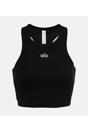 alo Top Aspire cropped in misto cotone