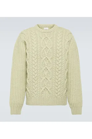 DRIES VAN NOTEN Pullover in lana a trecce