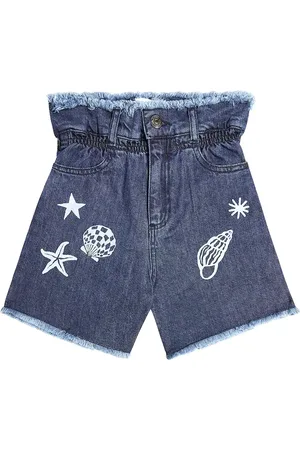 The New Society Shorts di jeans Lagoon