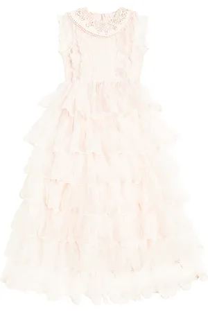 Petite Amalie Abito in tulle con ruches