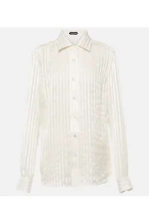 Tom Ford Camicia in seta a righe