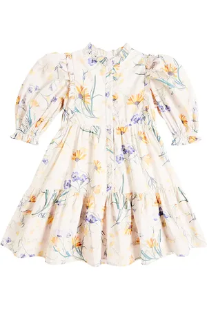 Petite Amalie Abito in voile con stampa floreale