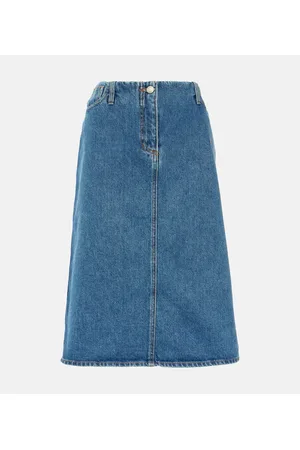 MAGDA BUTRYM Gonna midi di jeans