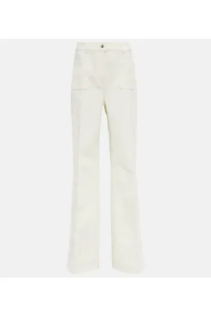 Loro Piana Pantaloni regular Danbeth in cotone e lino