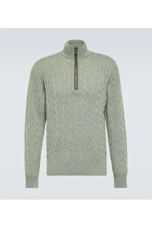 Loro Piana Pullover Treccia in cashmere