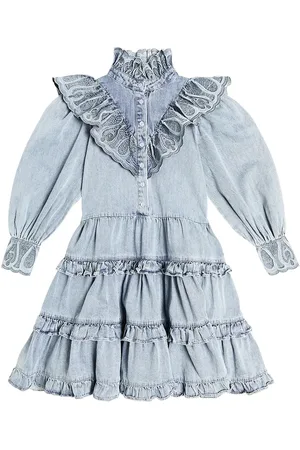 Petite Amalie Abito in cotone con ricamo
