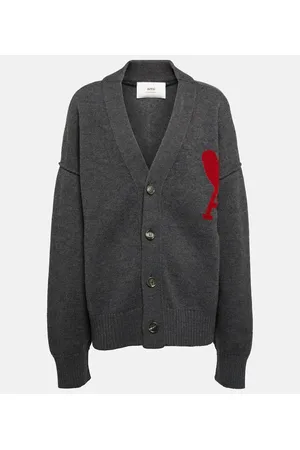 Ami Cardigan Ami de Cœur in lana vergine